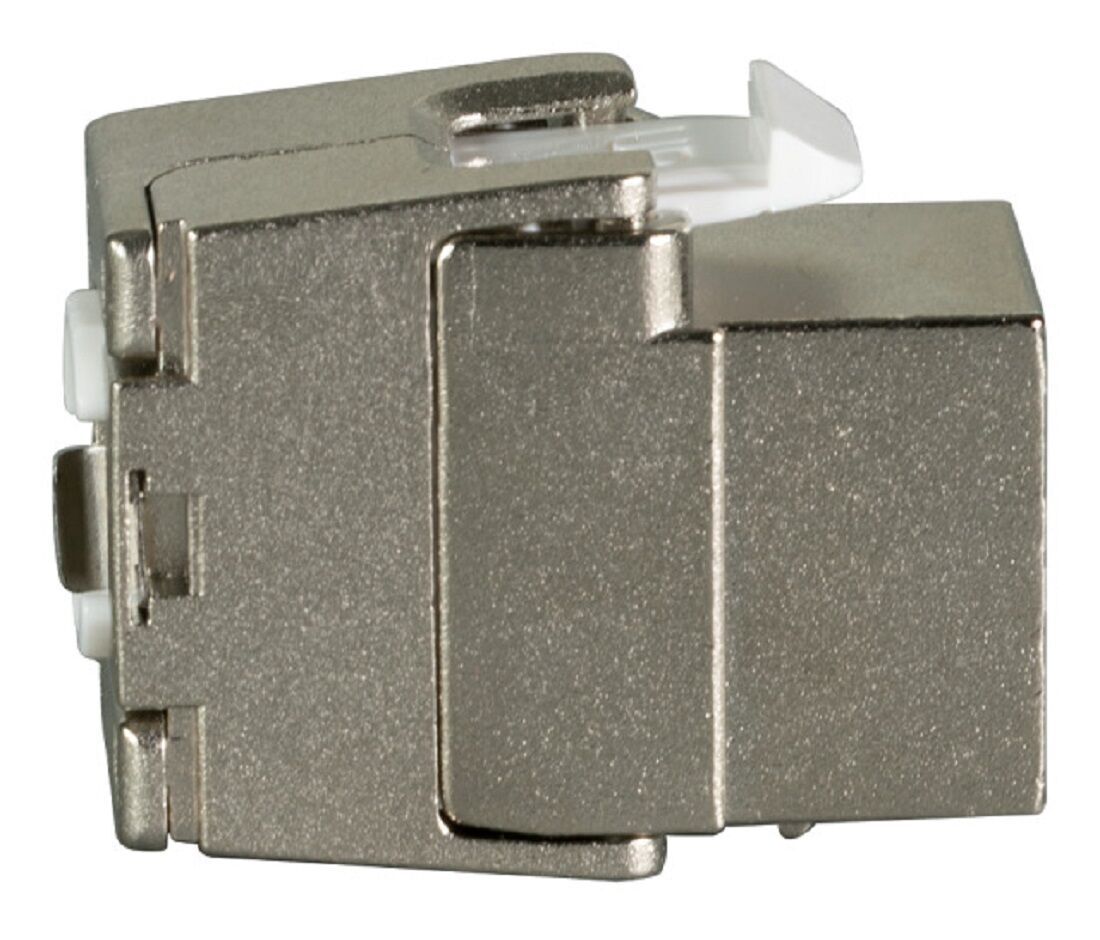 EPS RJ45 Shortbody Keystone STP, Cat.6A 500MHz mit integriertem Shutter EPS RJ45 Shortbody Keystone STP, Cat.6A 500MHz mit integriertem Shutter Detailansicht Bild 3 | EPS