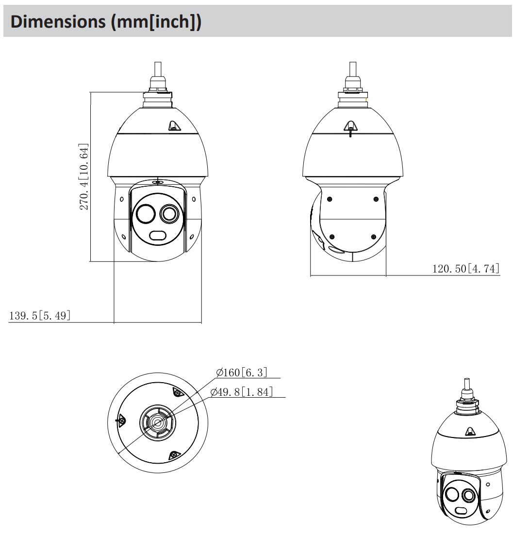 Dahua D-TPC-SD2241-TB10F12-DW-S2 Detailansicht Bild 3 | EPS