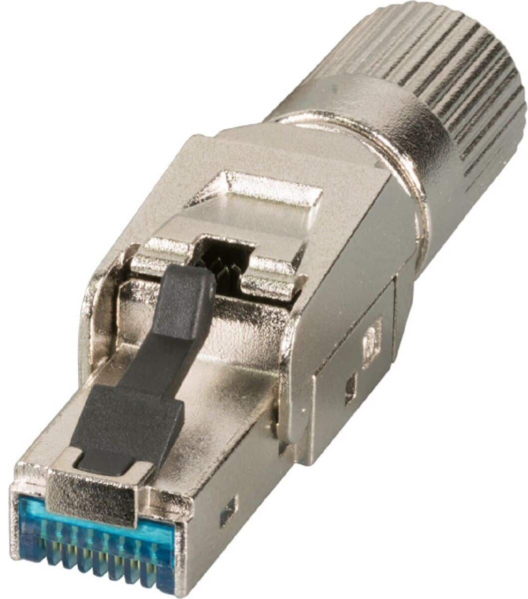 RJ45 Premium Stecker STP, Cat.6A/ClassEA, feldkonfektionierbar RJ45 Premium Stecker STP, Cat.6A/ClassEA, feldkonfektionierbar