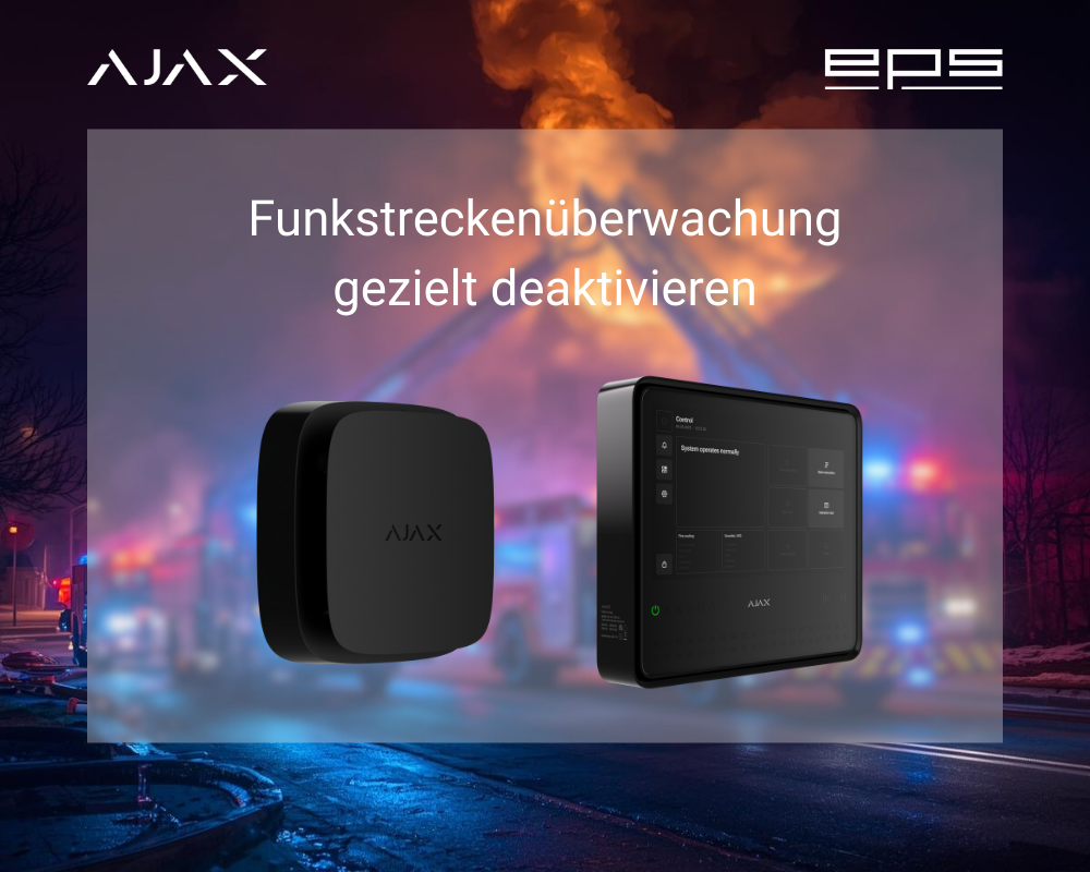 EN54: Sonderlösung für Feuerwehrgerätehäuser - Deaktivierung der Funk-Überwachung EN54: Sonderlösung für Feuerwehrgerätehäuser - Deaktivierung der Funk-Überwachung | EPS Vertrieb