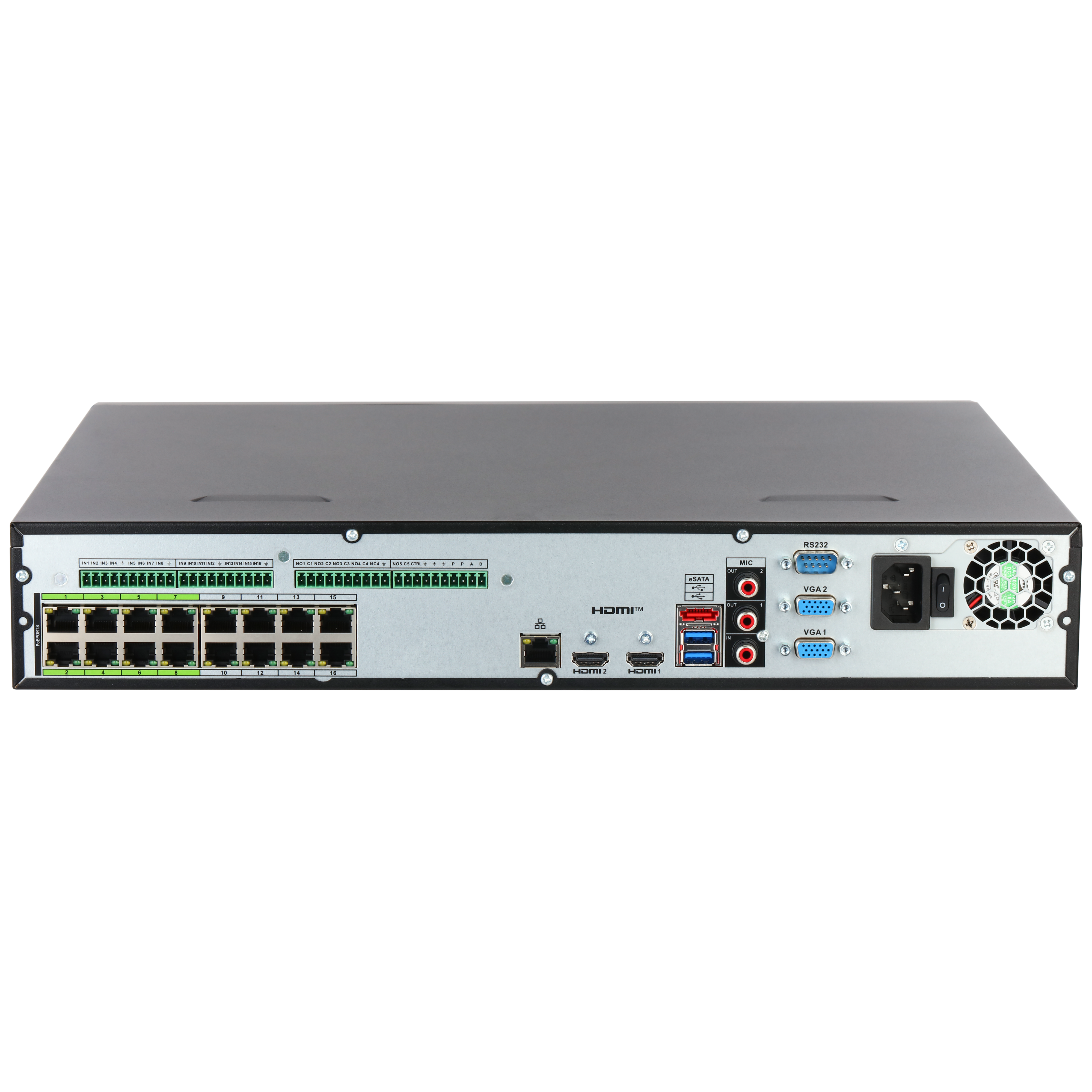 Dahua D-NVR5432-16HP-EI2 Dahua D-NVR5432-16HP-EI2 Detailansicht Bild 4 | EPS