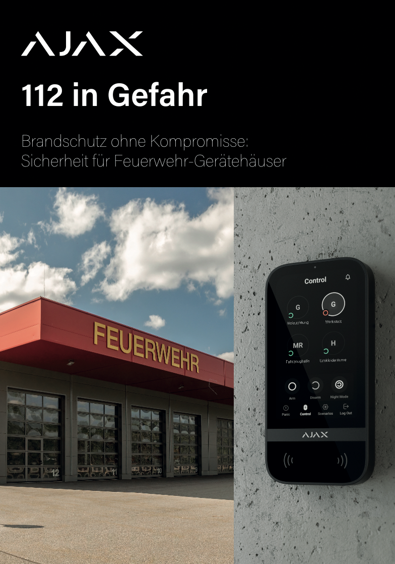 112 in Gefahr – Ajax Flyer zu Sicherung von Feuerwachen 112 in Gefahr – Ajax Flyer zu Sicherung von Feuerwachen