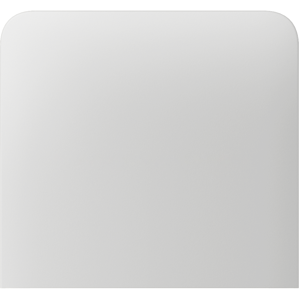 SideButton (1-gang) vertical Weiß