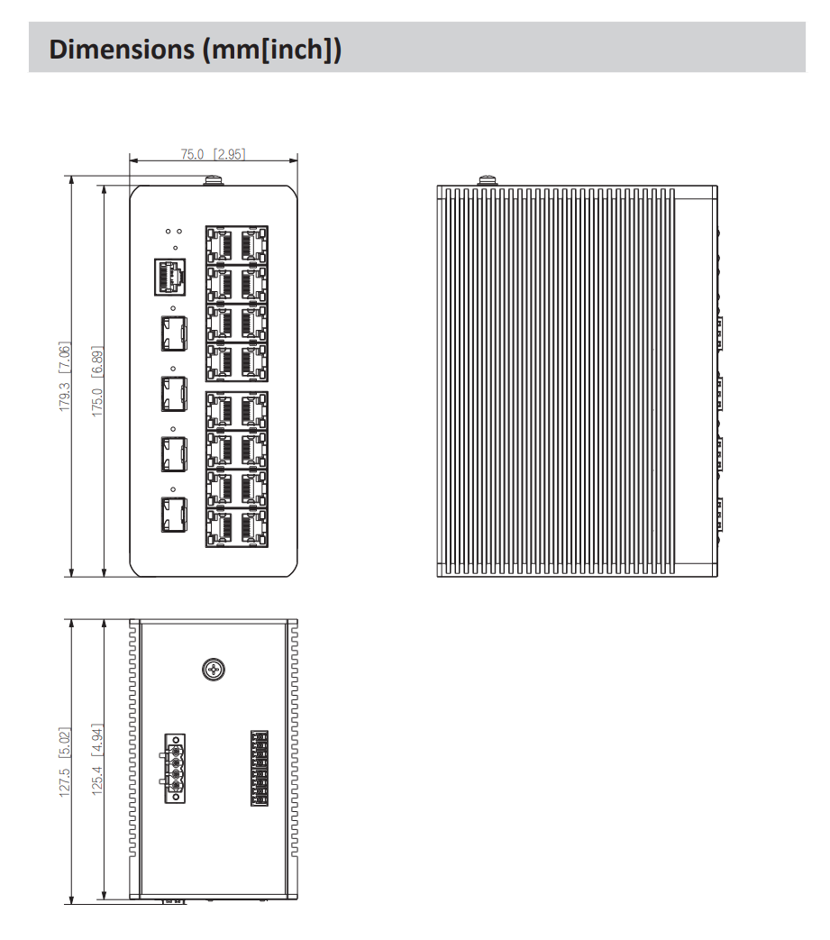 Dahua D-IS4420-16GT-240 Detailansicht Bild 5 | EPS