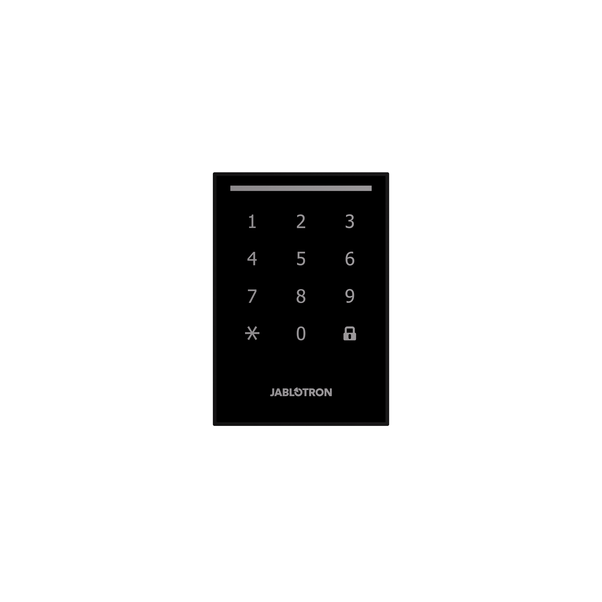 Jablotron JA-121E-BK Bus-Außentastatur mit RFID/NFC-Leser - schwarz Jablotron JA-121E-BK Bus-Außentastatur mit RFID/NFC-Leser - schwarz Detailansicht Bild 3 | EPS