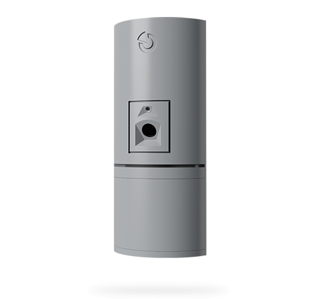 JA-122PC-GR Bus-kombinierter PIR-Bewegungsmelder mit 90°-Fotoverifikationskamera - grau JA-122PC-GR Bus-kombinierter PIR-Bewegungsmelder mit 90°-Fotoverifikationskamera - grau
