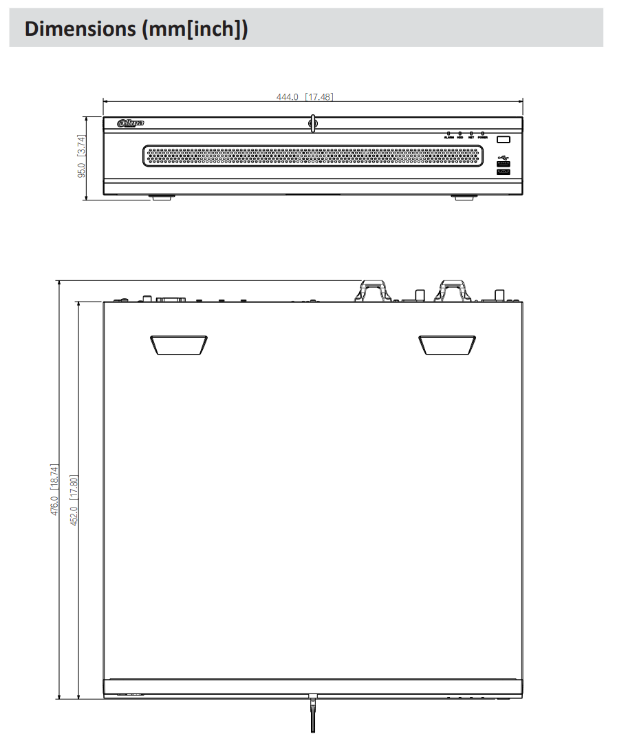 Dahua D-NVR608RH-128-XI Dahua D-NVR608RH-128-XI Detailansicht Bild 5 | EPS