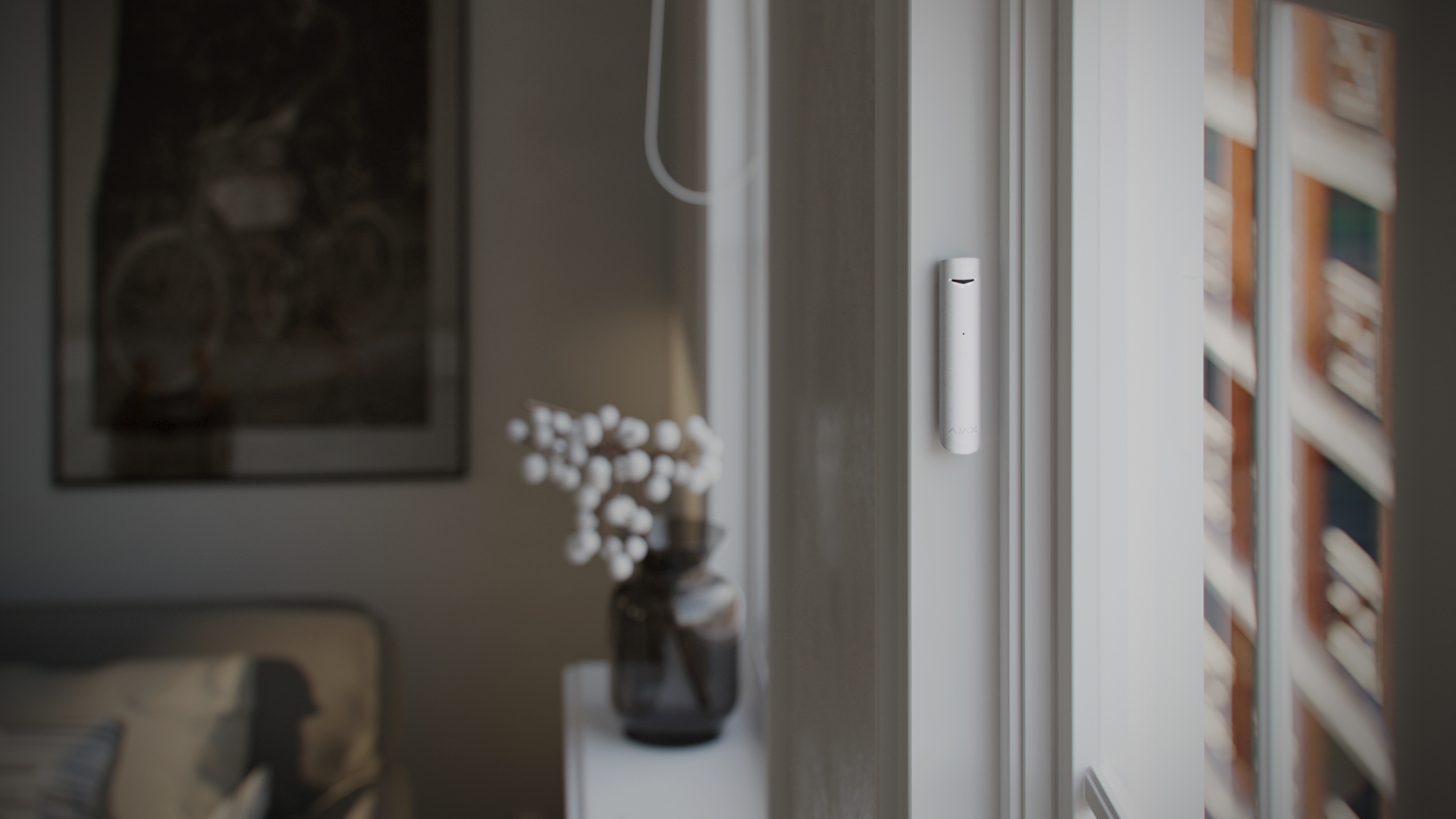 Ajax Superior GlassProtect Jeweller Weiß Detailansicht Bild 14 | EPS