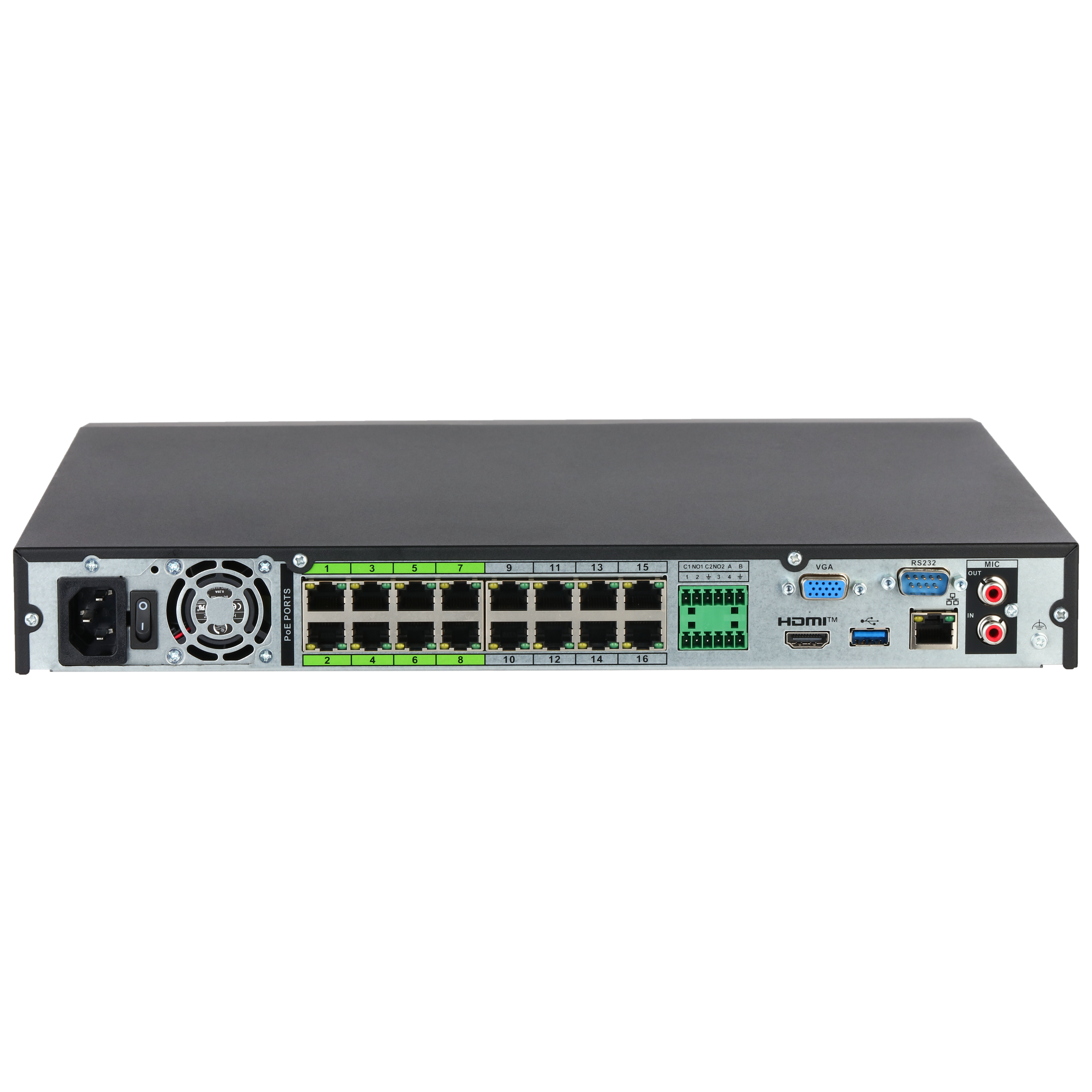 Dahua D-NVR5232-16P-EI2 Detailansicht Bild 5 | EPS