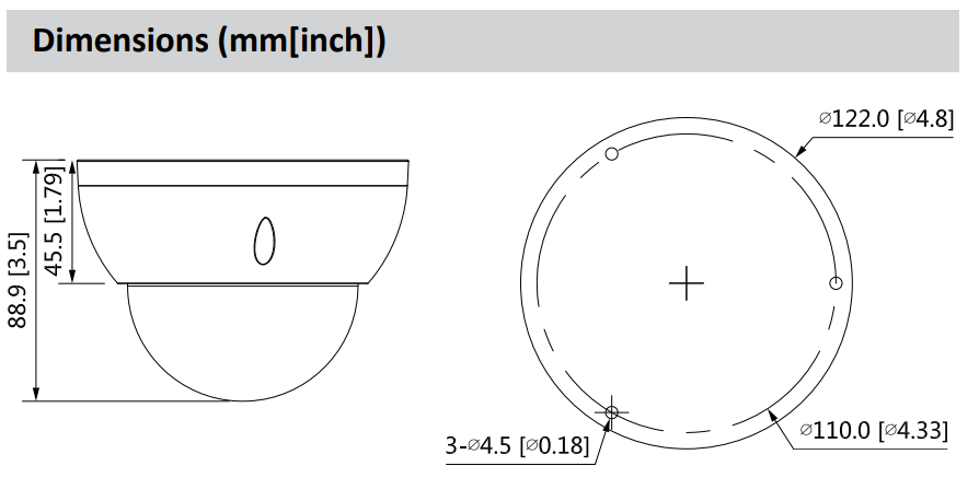 Dahua D-HAC-HDBW2501RP-Z-POC-27135-S2 Dahua D-HAC-HDBW2501RP-Z-POC-27135-S2 Detailansicht Bild 5 | EPS