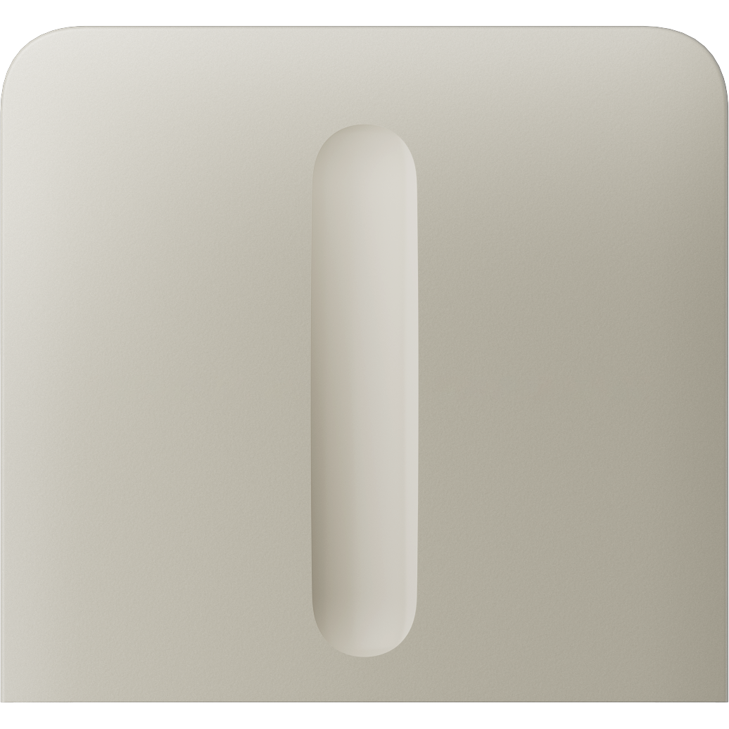 Render – Ajax SideButton (Dimmer) vertical – ivory – top.png Ajax SideButton (Dimmer) vertical Elfenbein