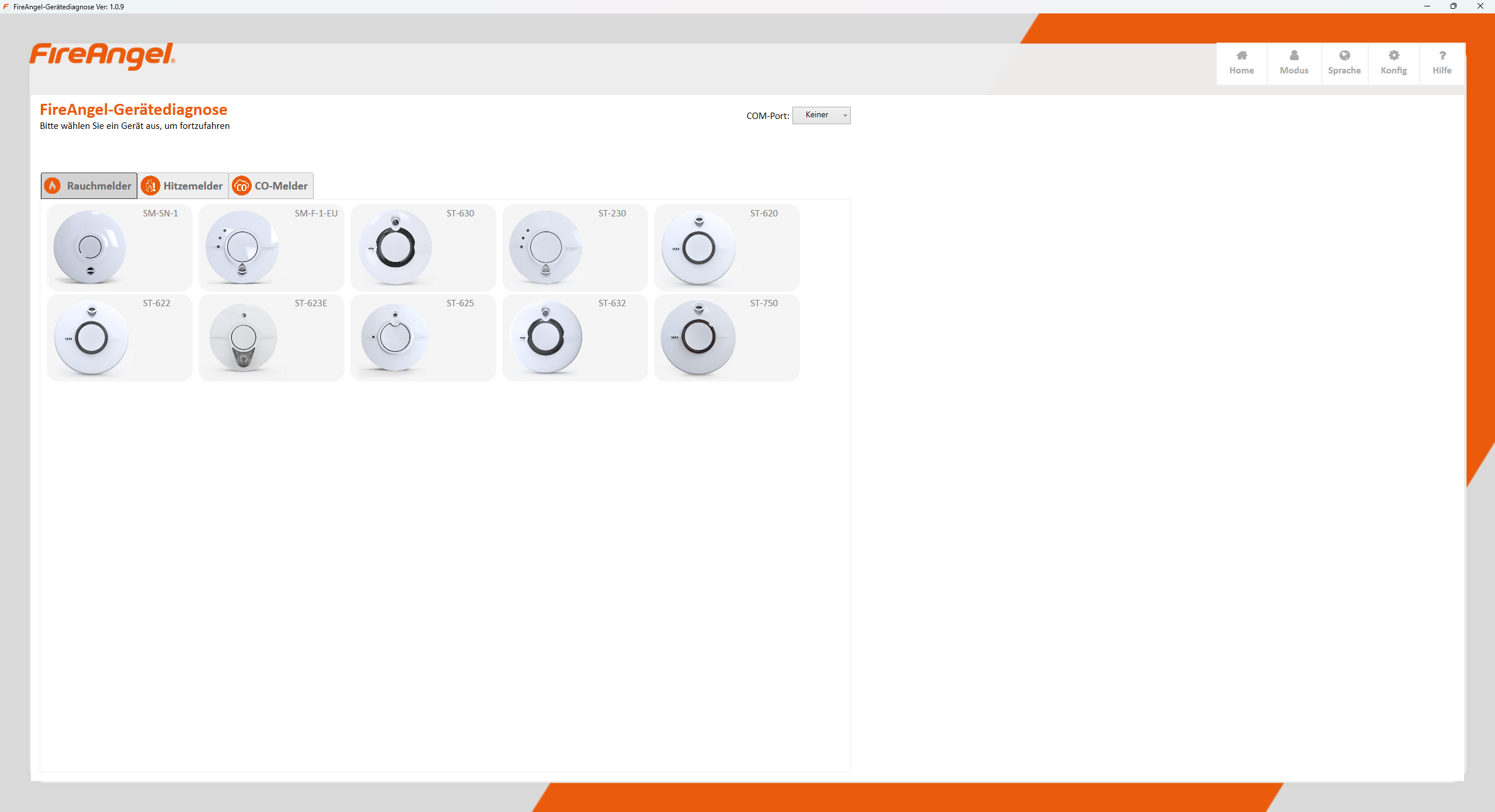 FireAngel ST-630 Diagnostik Kabel | EPS