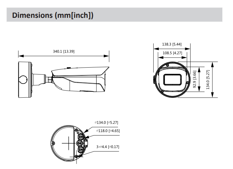 Dahua D-IPC-HFW7442H-Z-S2 Dahua D-IPC-HFW7442H-Z-S2 Detailansicht Bild 2 | EPS