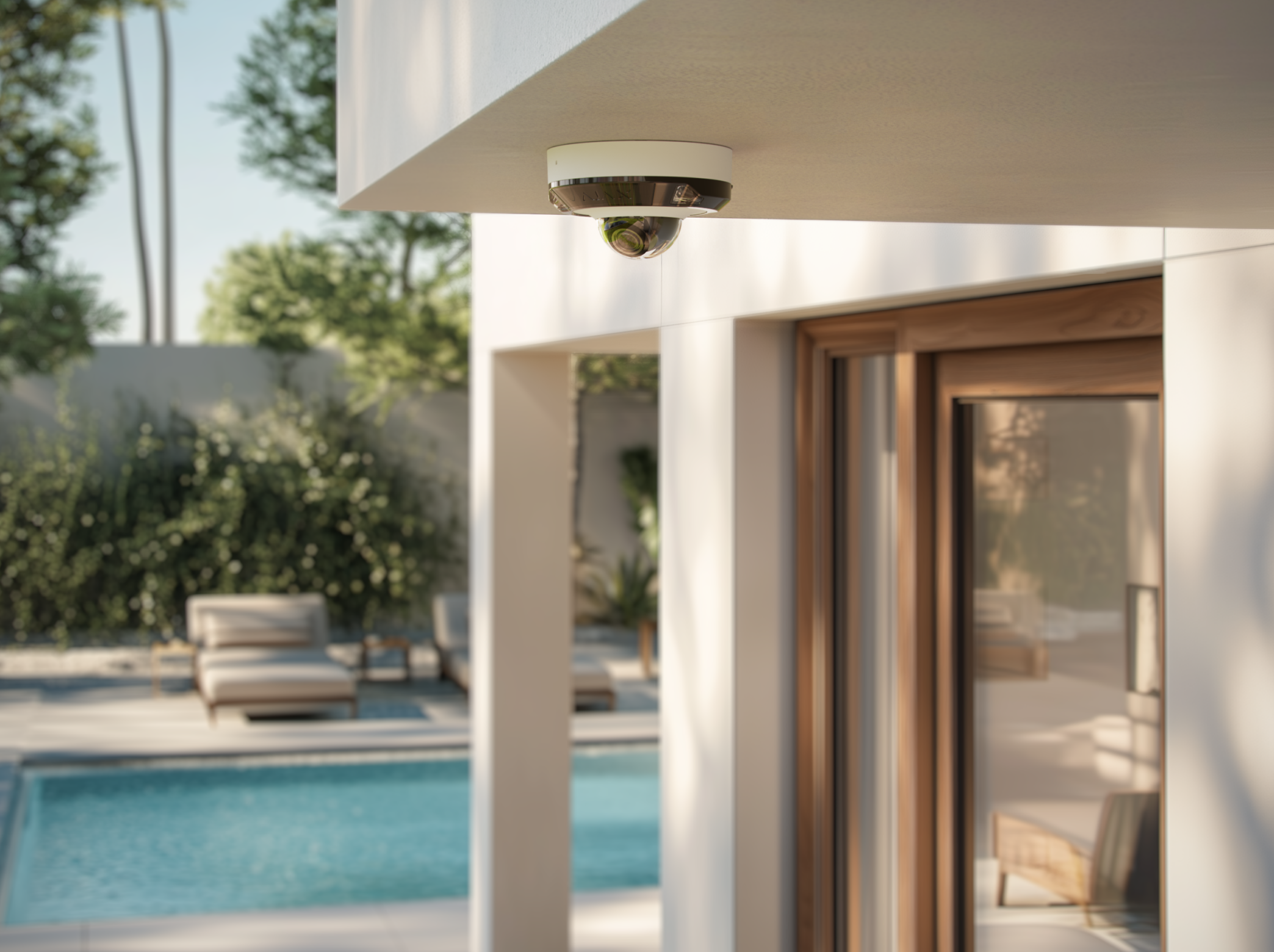 Ajax DomeCam Mini HL (5 Mp/2.8 mm) Weiß Detailansicht Bild 3 | EPS