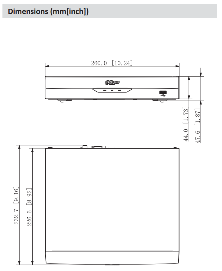 Dahua D-NVR4108HS-EI Detailansicht Bild 4 | EPS