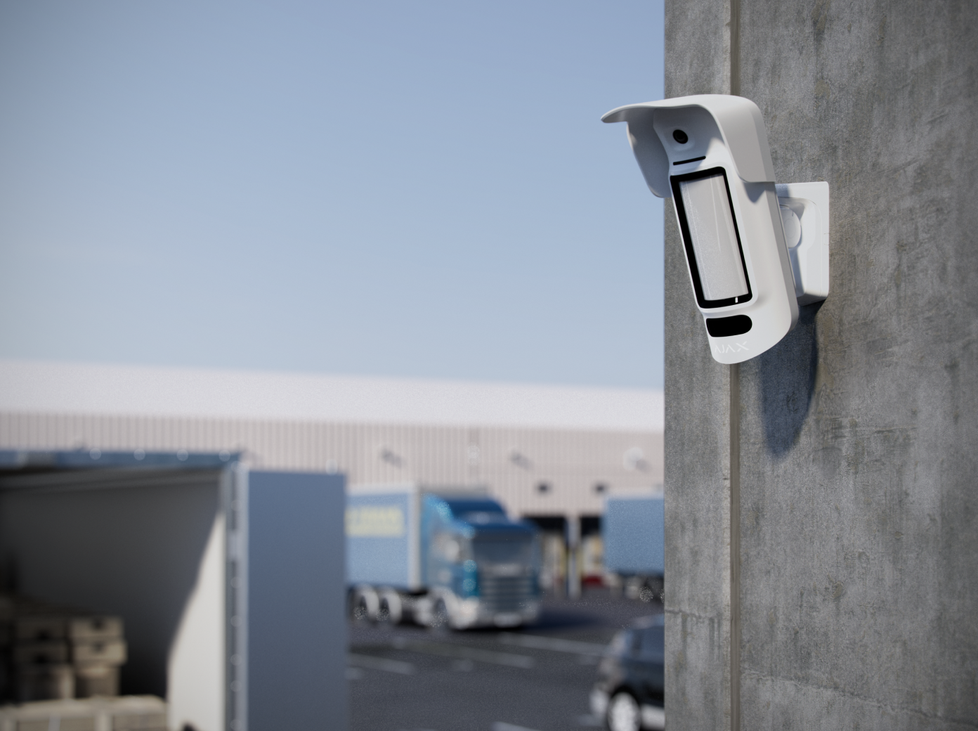 MotionCam Outdoor HighMount (PhOD) Jeweller Weiß MotionCam Outdoor HighMount (PhOD) Jeweller Weiß, lkw, Fahrzeug, Maschine, Rad, Auto