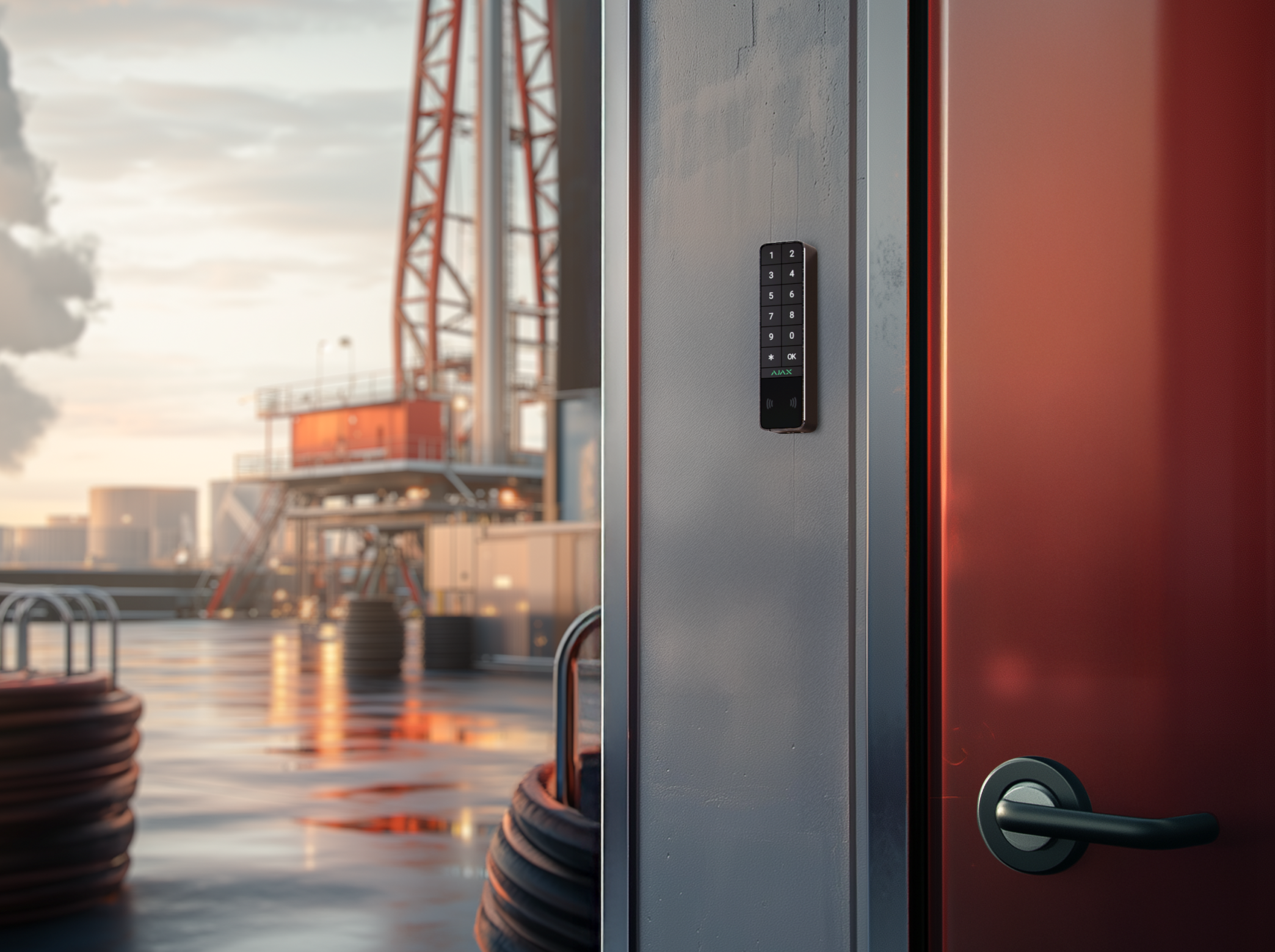 KeyPad Outdoor Jeweller Schwarz KeyPad Outdoor Jeweller Schwarz