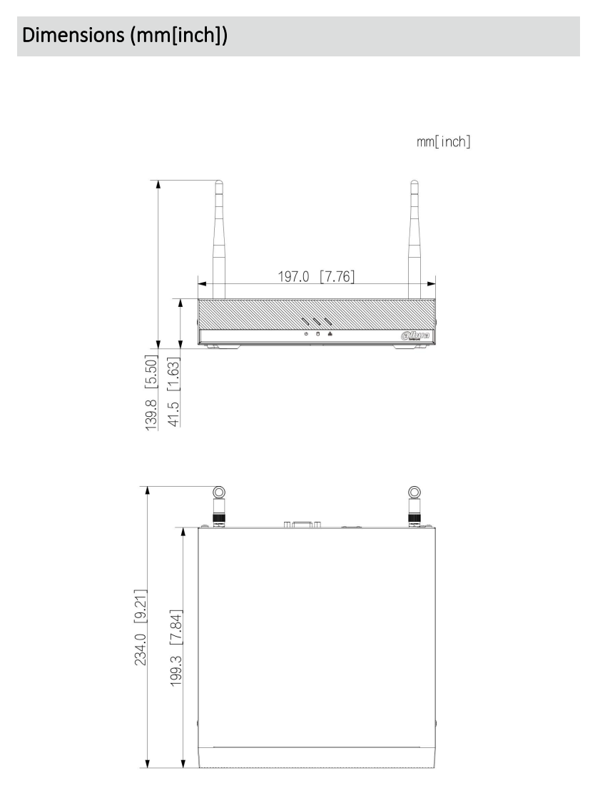 Dahua D-NVR2108HC-W | EPS