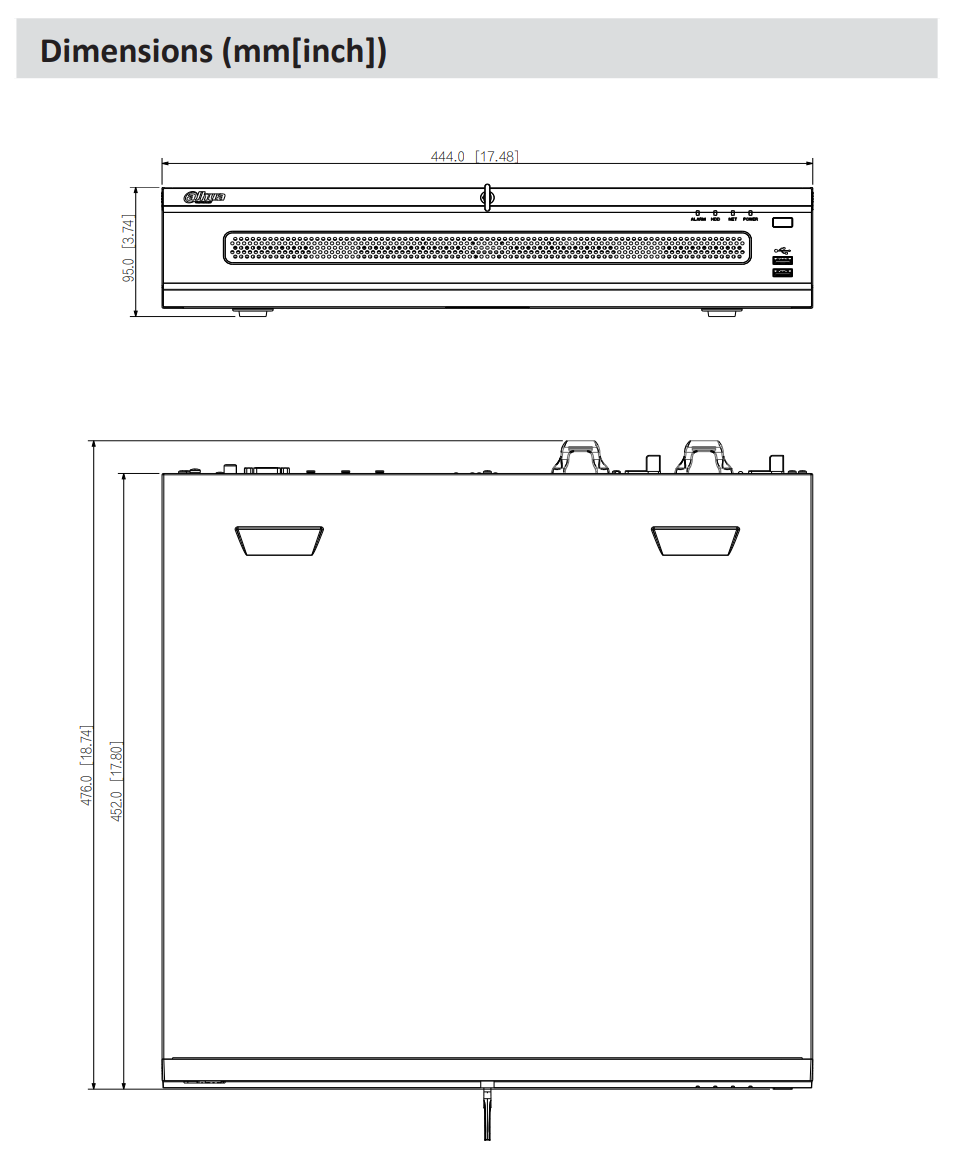 Dahua D-NVR608RH-32-XI Dahua D-NVR608RH-32-XI Detailansicht Bild 7 | EPS
