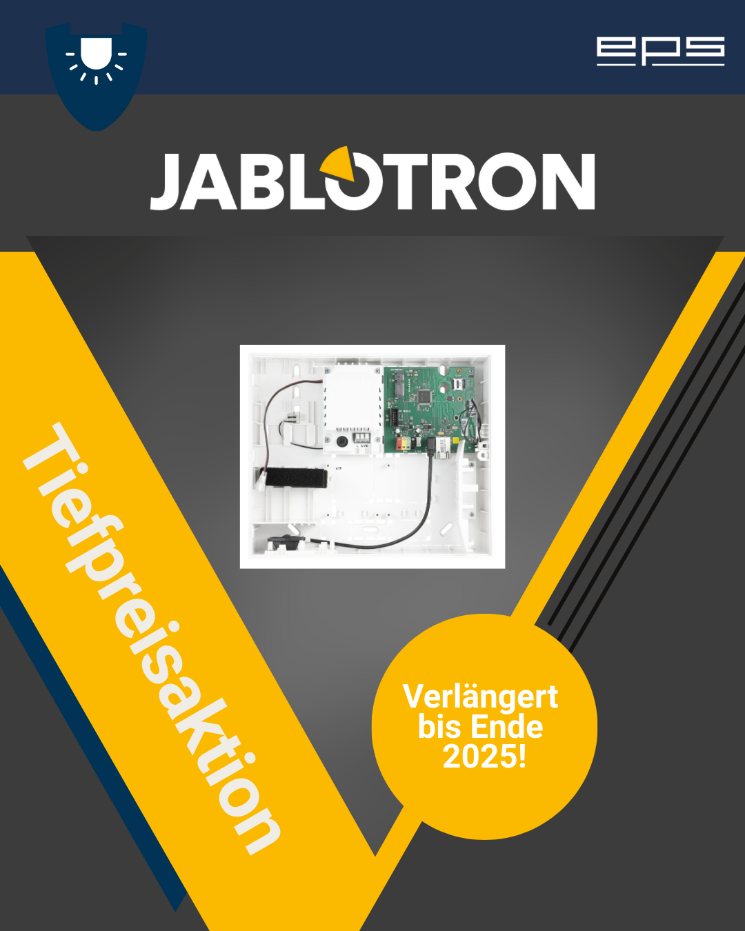 Verlängerte Tiefpreis-Aktion von JABLOTRON! Jablotron Verlängerte Tiefpreis-Aktion von JABLOTRON! | EPS Vertrieb