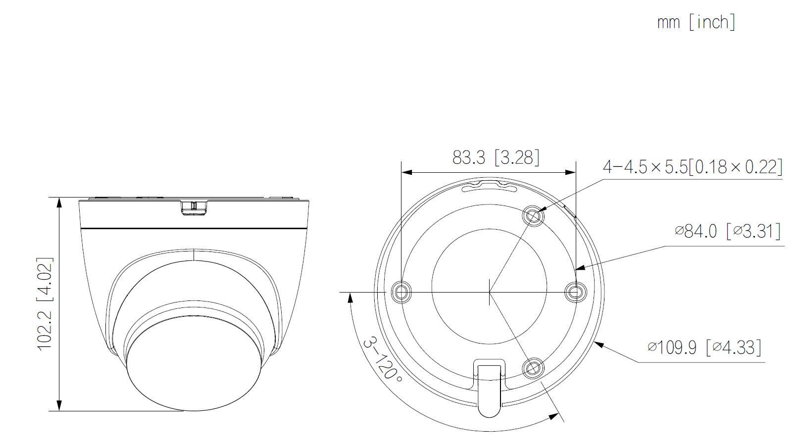 Dahua D-IPC-HDW1539DAP-SAW-IL-0280B-EUR | EPS