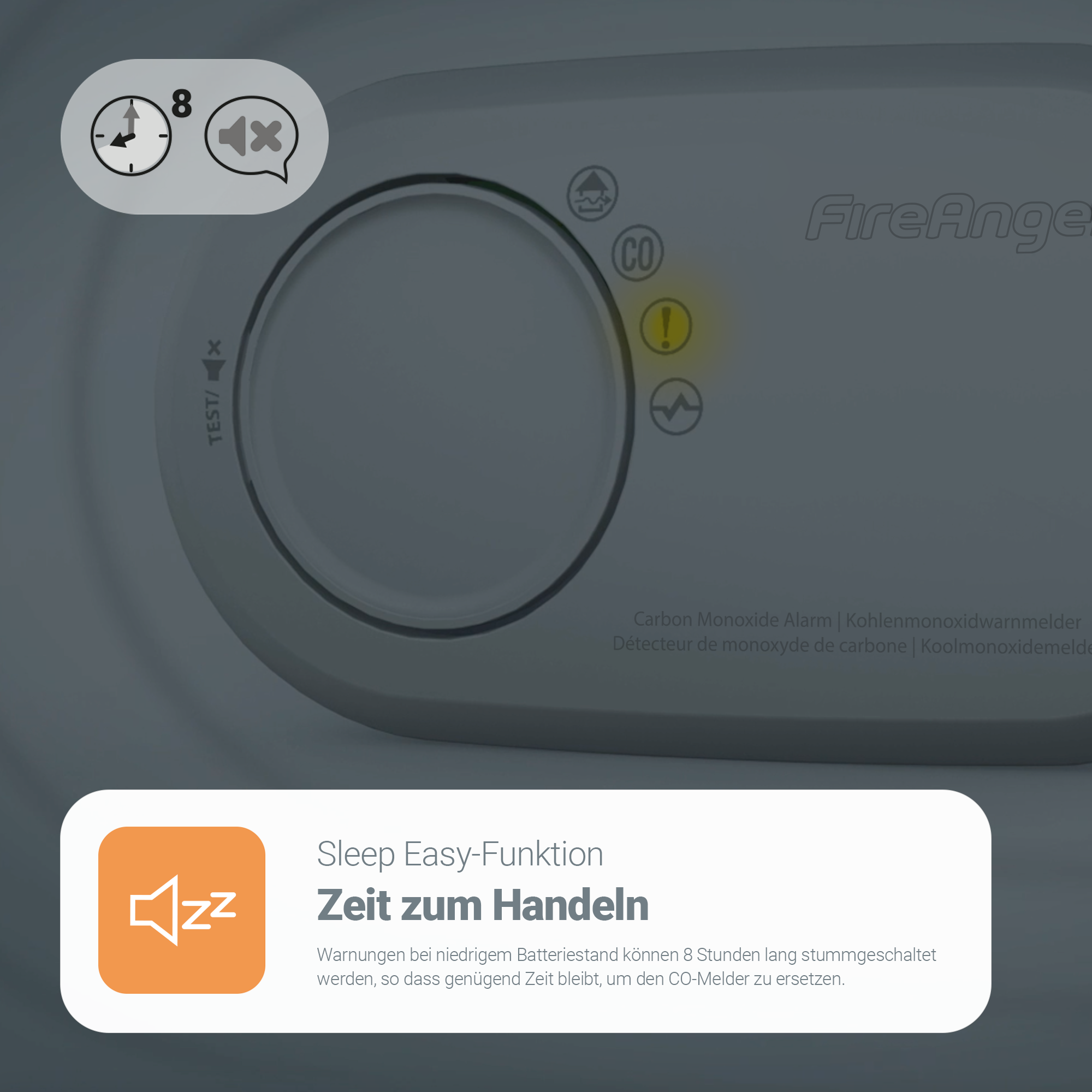 FireAngel FA-3820-EUX10 Kohlenmonoxidwarnmelder Detailansicht Bild 15 | EPS
