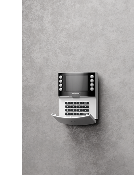 Jablotron JA-155E Kabellose Viersegment-Tastatur mit Display und RFID-Leser Jablotron JA-155E Kabellose Viersegment-Tastatur mit Display und RFID-Leser | EPS