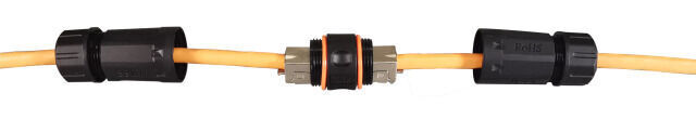 EPS RJ45 Cat.6A IP68 Durchführungskupplung,Buchse/Buchse Verbindungsmuffe EPS RJ45 Cat.6A IP68 Durchführungskupplung,Buchse/Buchse Verbindungsmuffe Detailansicht Bild 2 | EPS