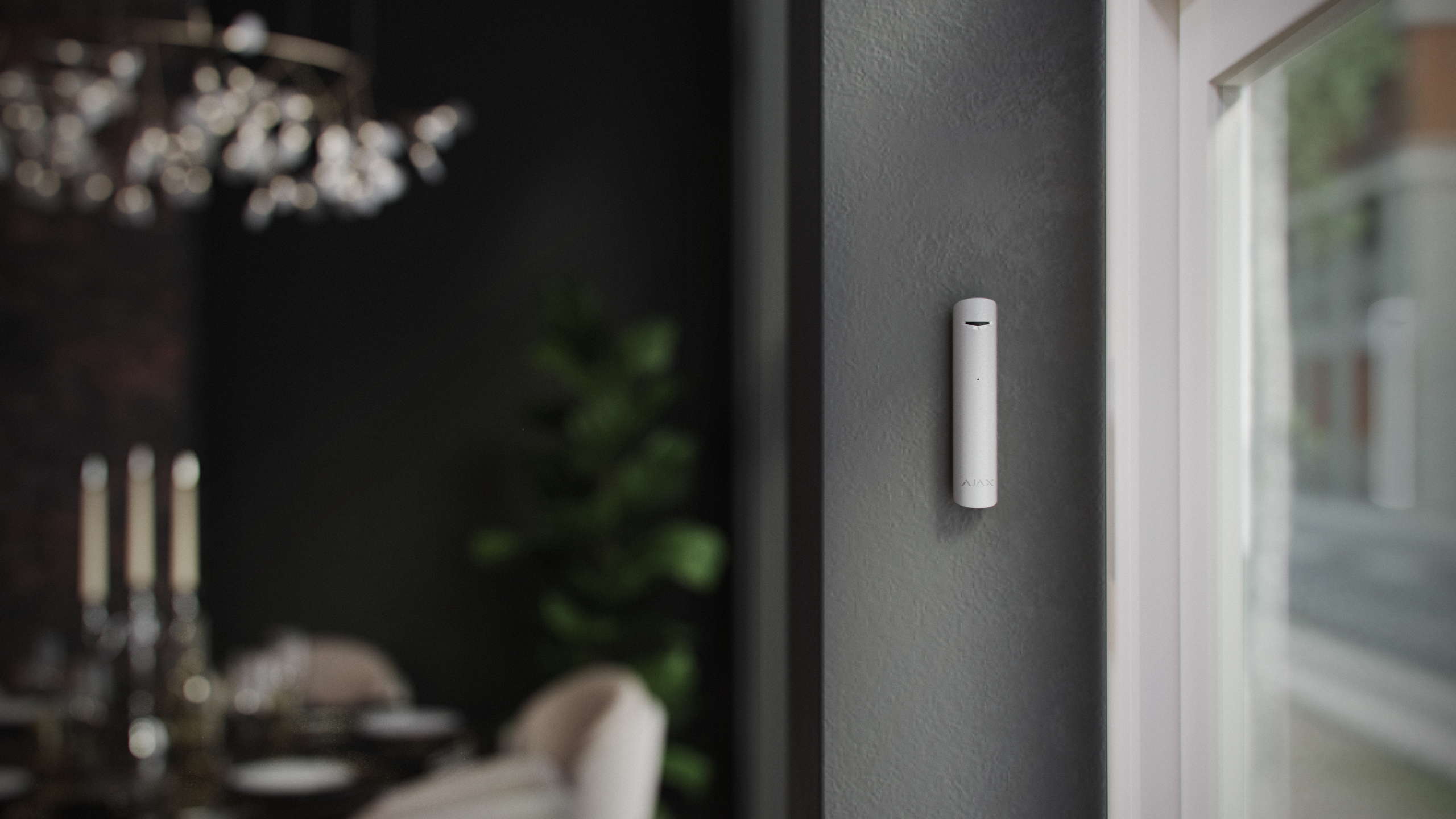 Ajax Superior GlassProtect Jeweller Weiß Detailansicht Bild 5 | EPS