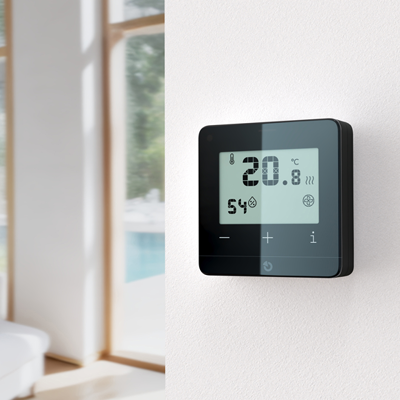 Jablotron JB-151TP-AN Funk-Raumthermostat anthrazit Jablotron JB-151TP-AN Funk-Raumthermostat anthrazit Detailansicht Bild 3 | EPS