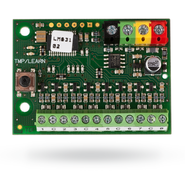 JA-118M BUS-Modul für Magnetdetektoren - 8 Eingänge JA-118M BUS-Modul für Magnetdetektoren - 8 Eingänge