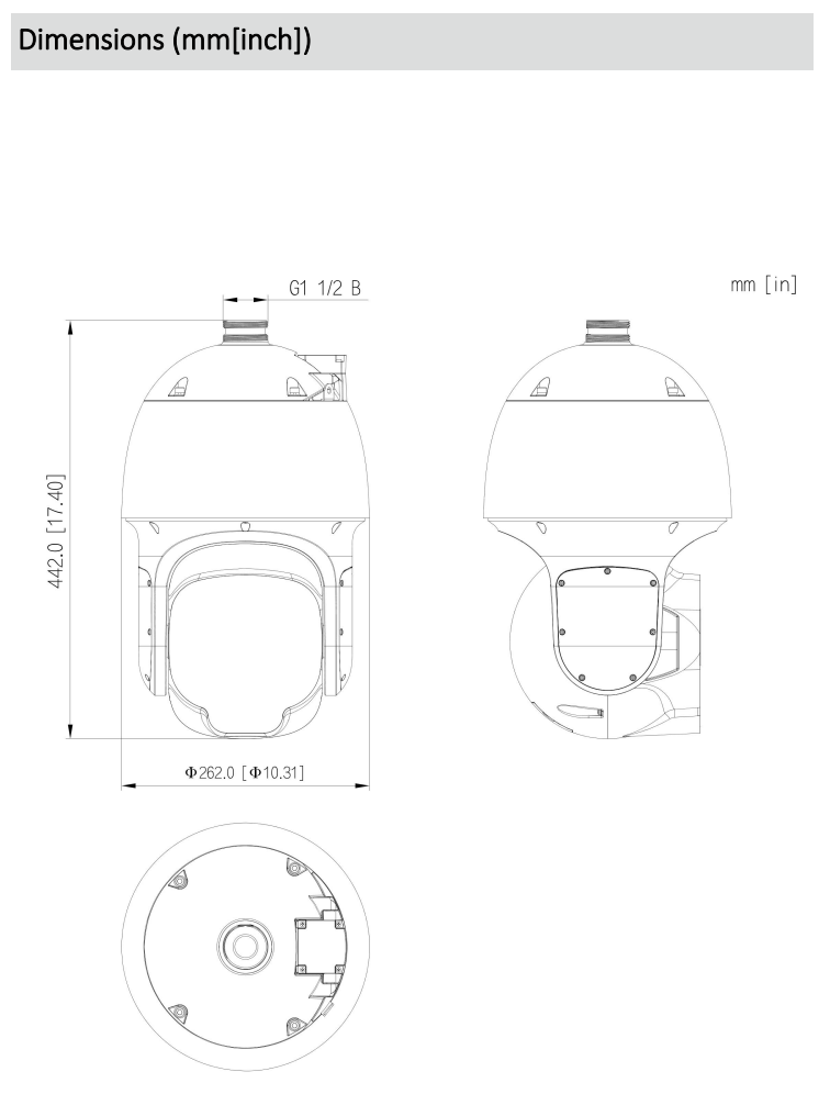 Dahua D-SD8X442FA-HNF Dahua D-SD8X442FA-HNF Detailansicht Bild 3 | EPS
