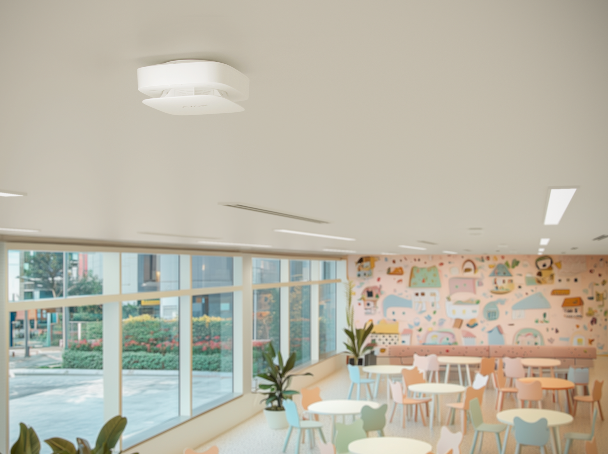 Ajax-Fire EN54 FireProtect (Smoke) weiß | EPS