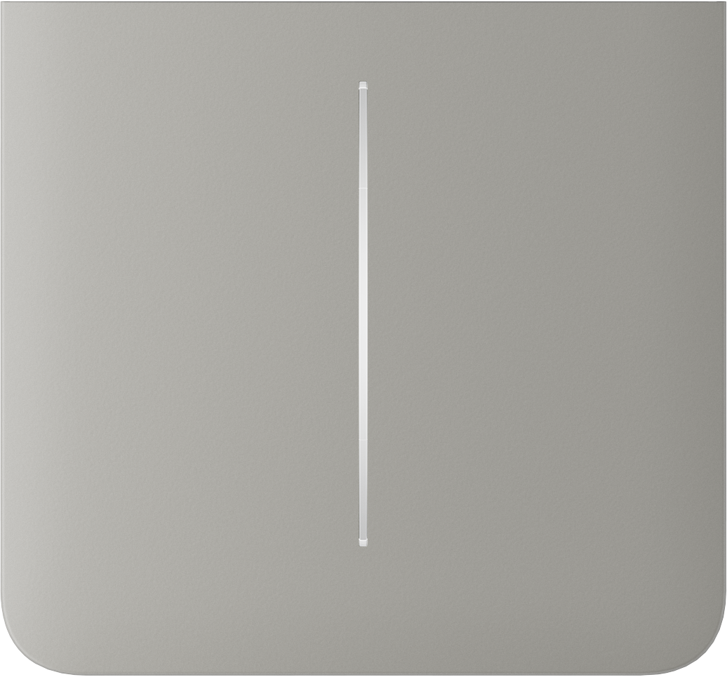 SideButton (2-gang) vertical Oyster