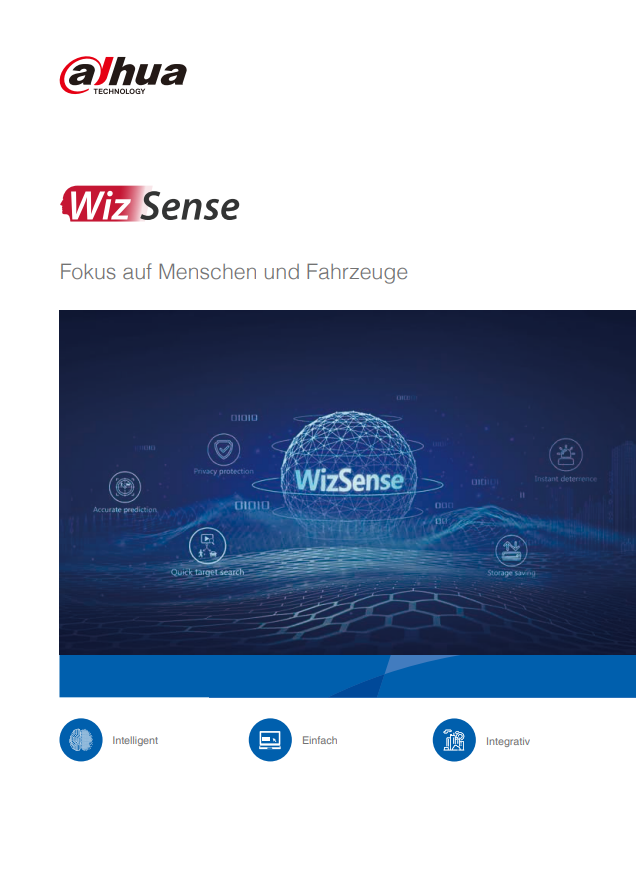 Dahua Neuheiten: WizSense-Kamera
