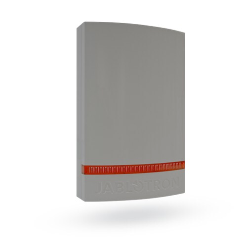 JA-1X1A-C-GR Kunststoffabdeckung für JA-111A, JA-151A und JA-163A - grau, rote LED JA-1X1A-C-GR Kunststoffabdeckung für JA-111A, JA-151A und JA-163A - grau, rote LED