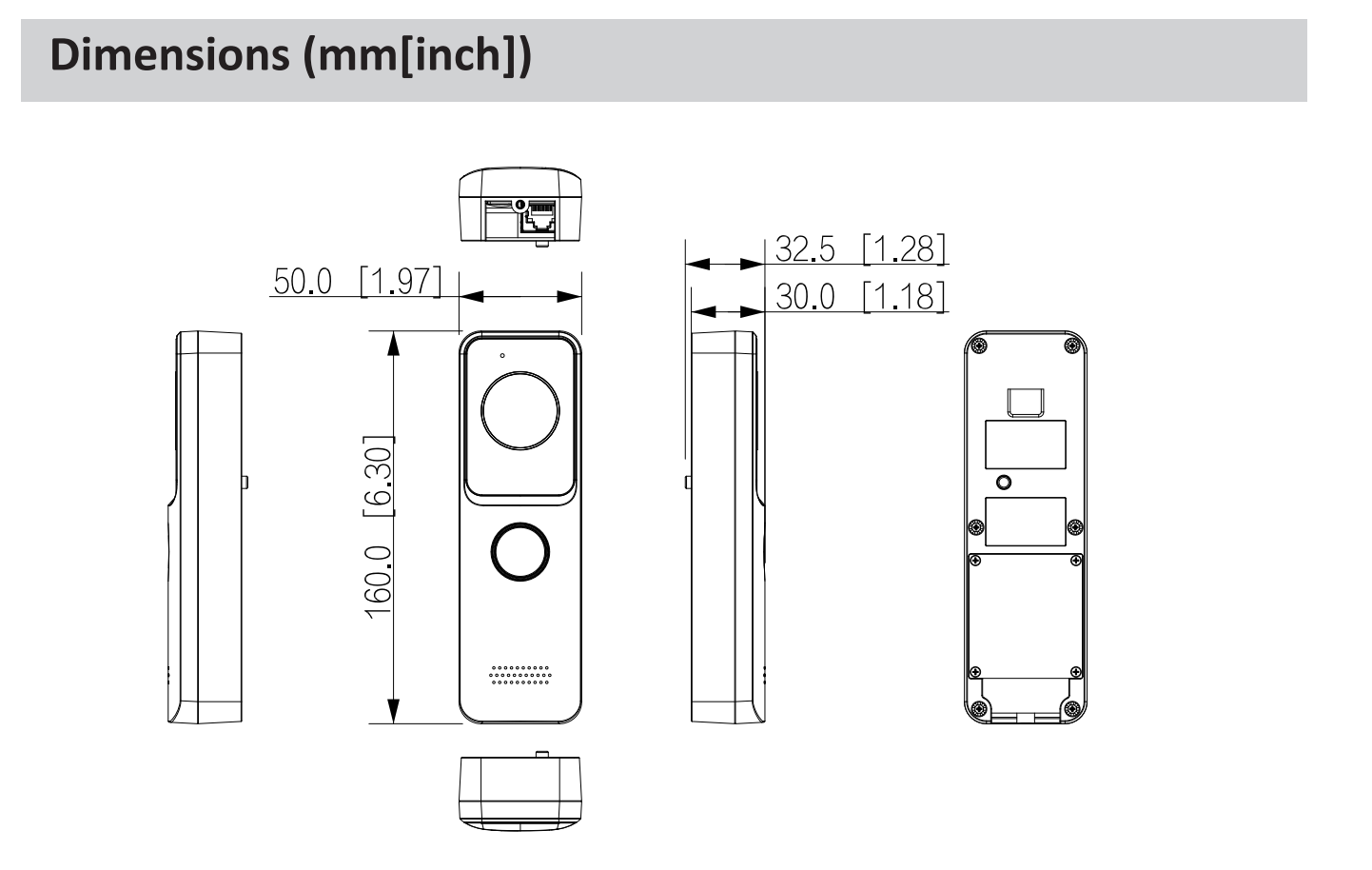 Dahua D-VTO2311R-WP Detailansicht Bild 2 | EPS