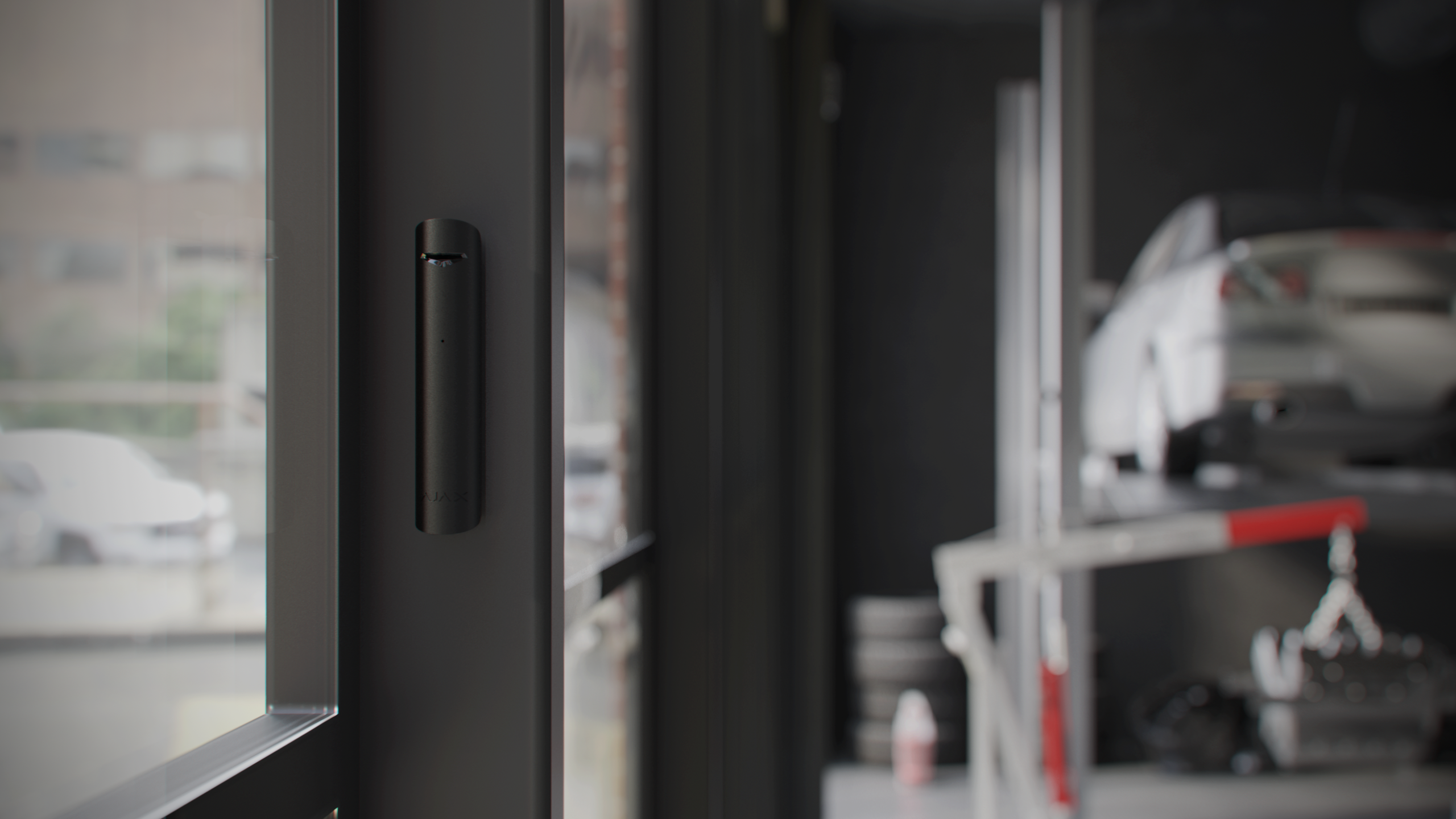 Ajax Superior GlassProtect Jeweller Schwarz Detailansicht Bild 11 | EPS