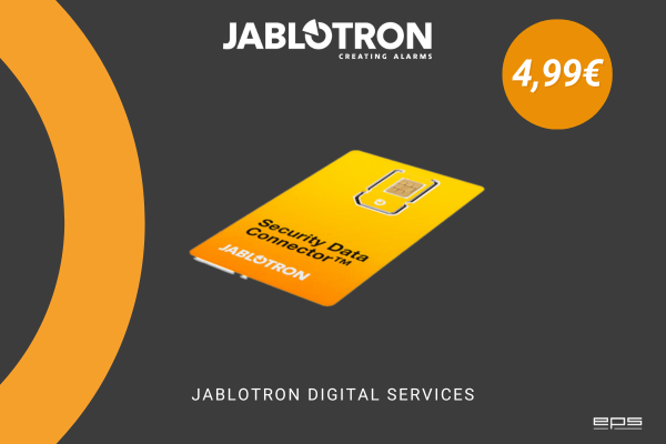 Preisänderung der JABLOTRON Digital Services Text, Papier, Visitenkarte