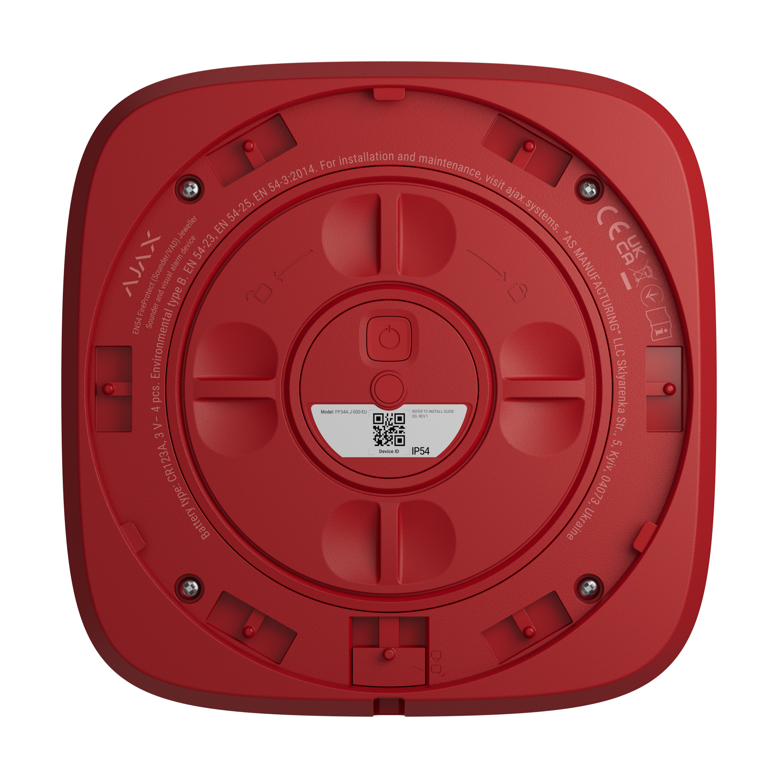 EN54 FireProtect (Sounder) rot EN54 FireProtect (Sounder) rot