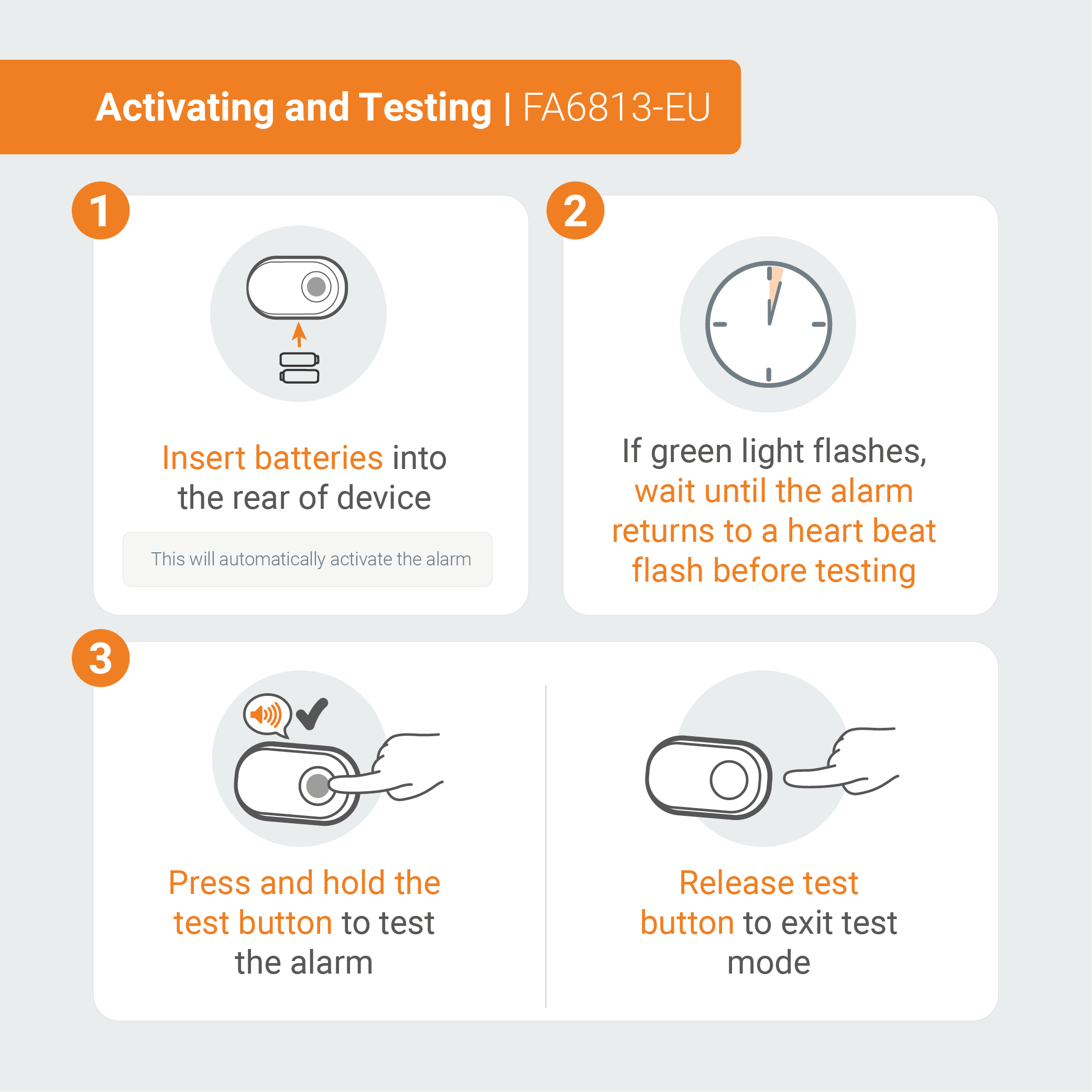 FA-6813-EUX10 Kohlenmonoxidwarnmelder FA-6813-EUX10 Kohlenmonoxidwarnmelder