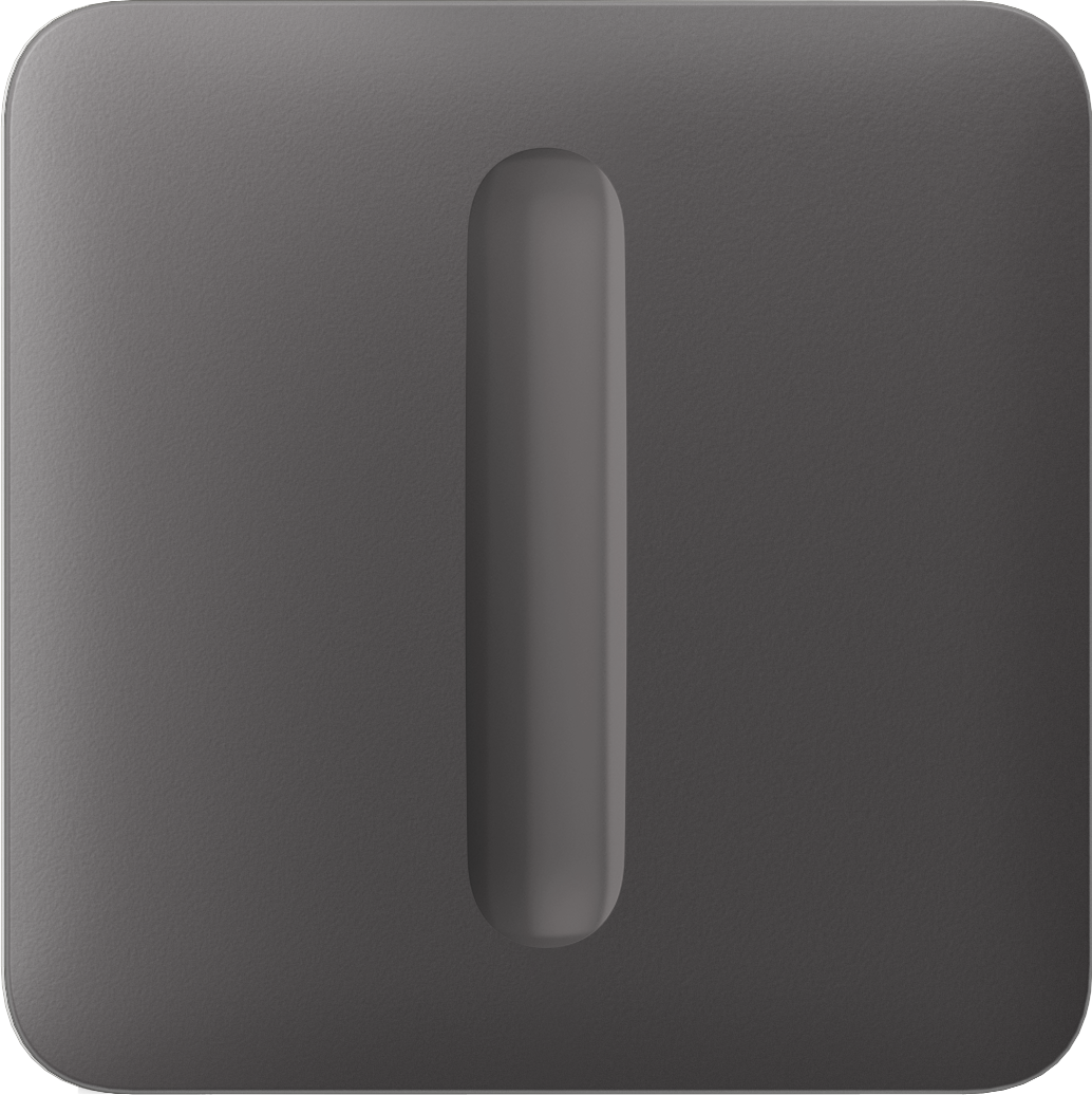 Render – Ajax SoloButton (Dimmer) – grey.png Ajax SoloButton (Dimmer) Grau