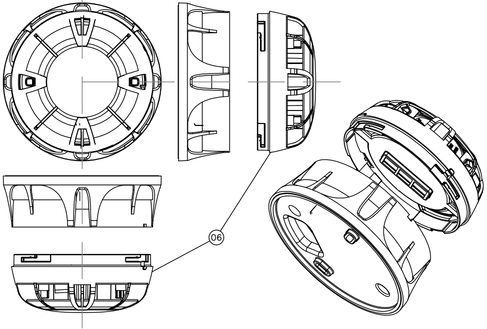 Tecnofire TF-BASE-SOUNDER Tecnofire TF-BASE-SOUNDER | EPS