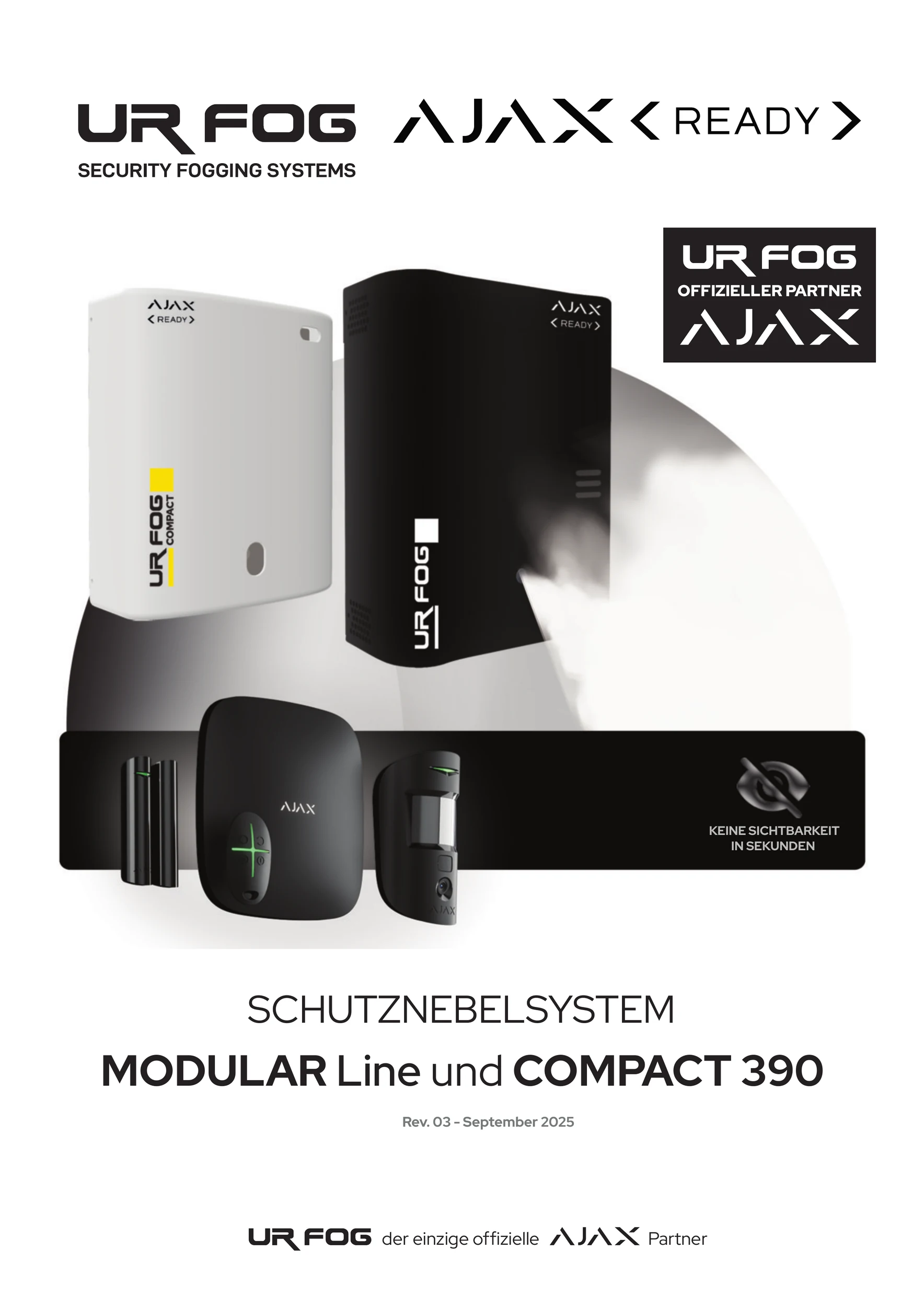 AJAX UR FOG ready Broschüre