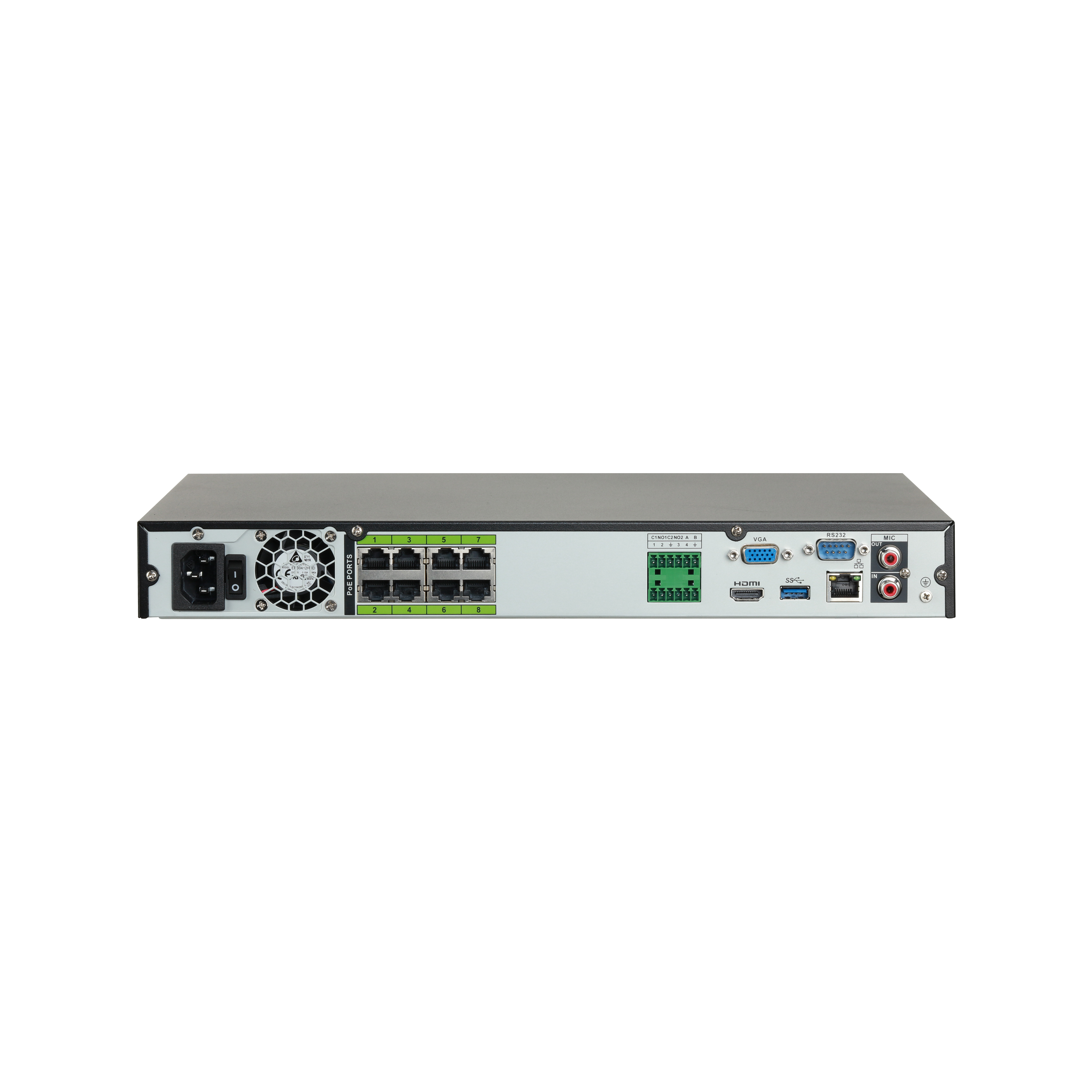 Dahua D-NVR5216-8P-I/L Dahua D-NVR5216-8P-I/L Detailansicht Bild 4 | EPS