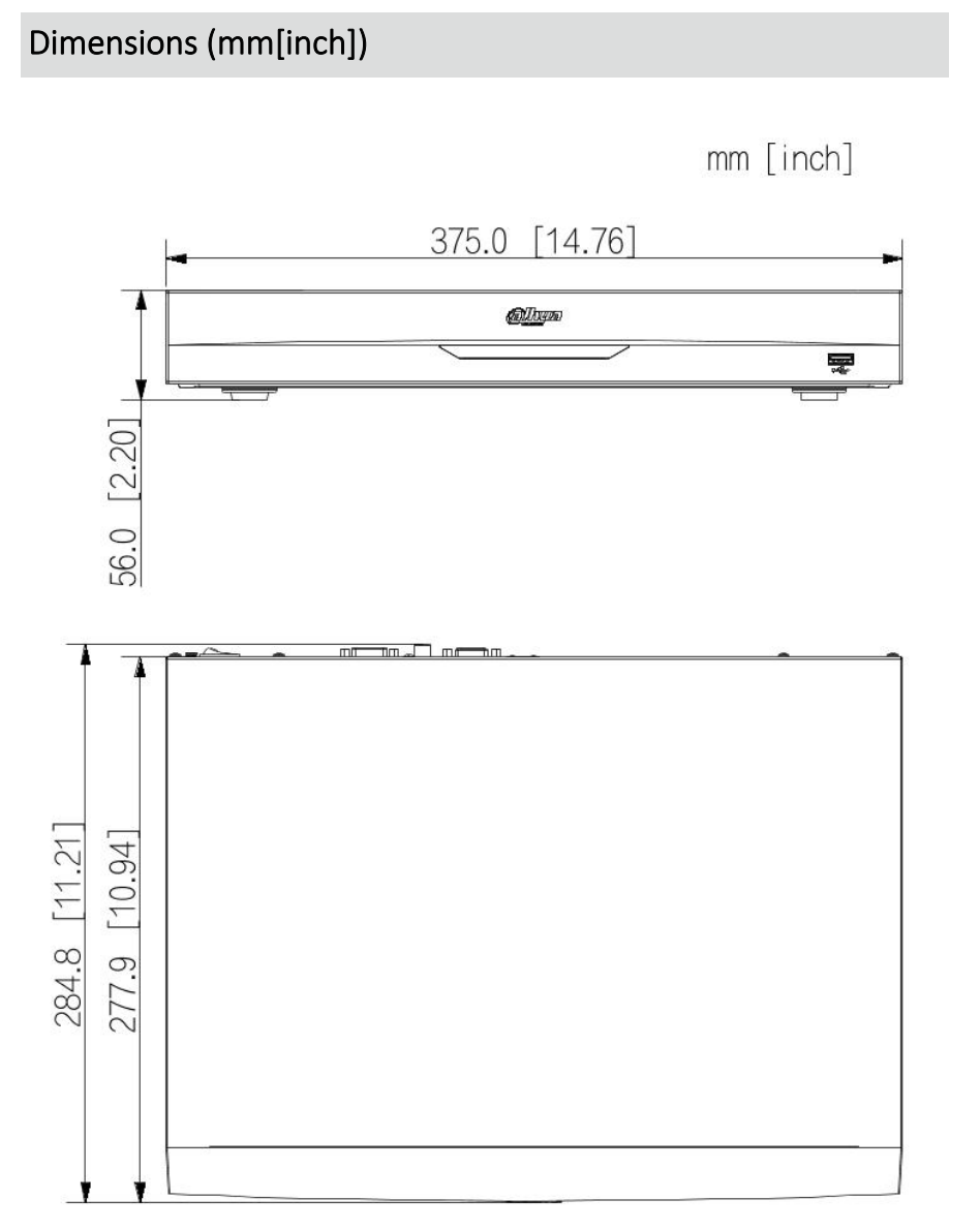 Dahua D-NVR5216-EI2 Dahua D-NVR5216-EI2 | EPS
