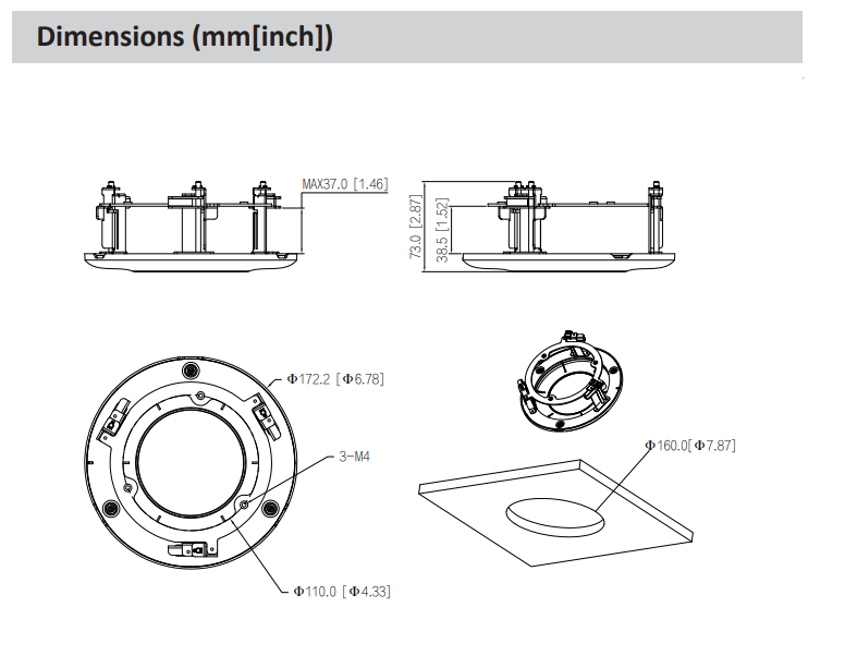 Dahua D-PFB5203C Dahua D-PFB5203C Detailansicht Bild 2 | EPS