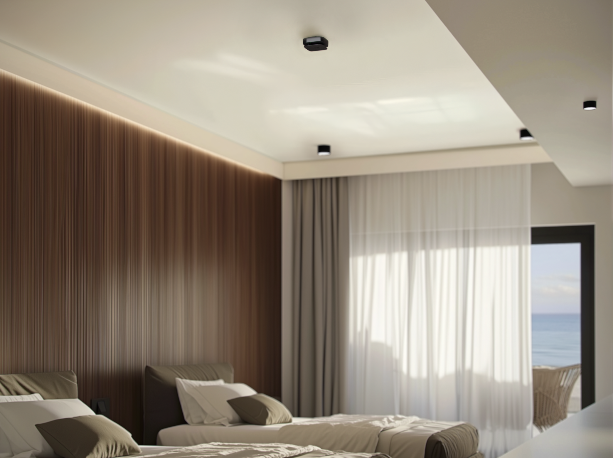 EN54 FireProtect (Smoke/Sounder) schwarz EN54 FireProtect (Smoke/Sounder) schwarz