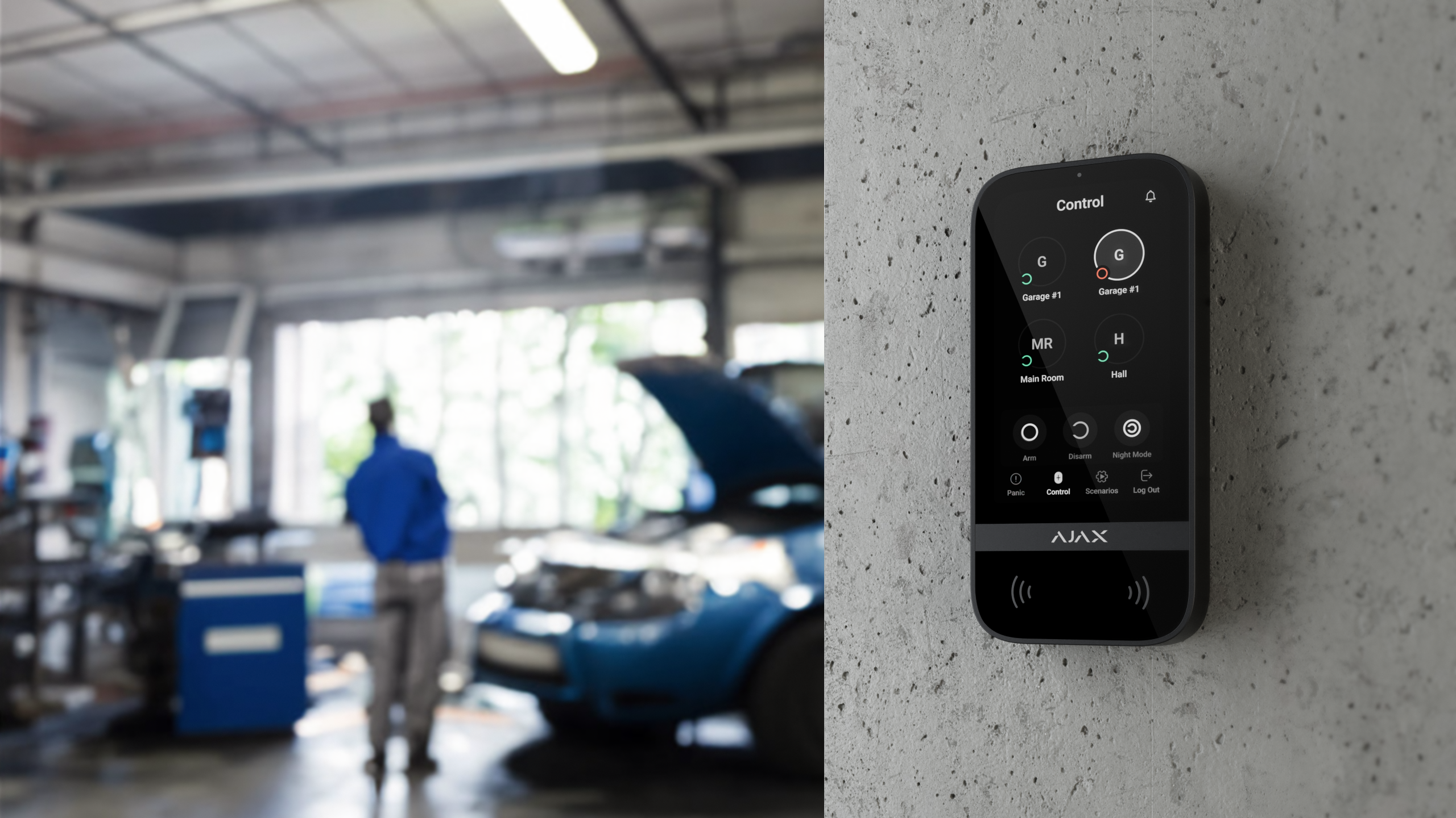 KeyPad TouchScreen Schwarz