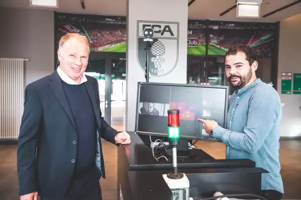 1:0 für die Sicherheit - Fiebermessung in der Bundesliga 1:0 für die Sicherheit - Fiebermessung in der Bundesliga | EPS Vertrieb